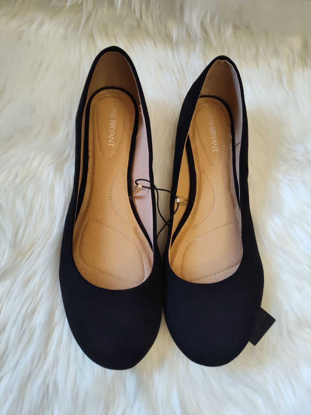 Lane Bryant Black Classic Ballet Flats